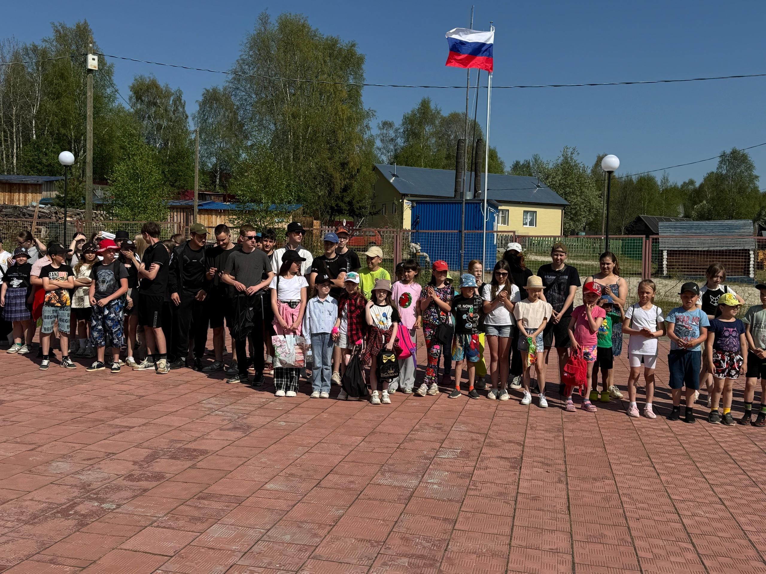 ОТКРЫТИЕ ЛЕТНЕГО ЛАГЕРЯ.